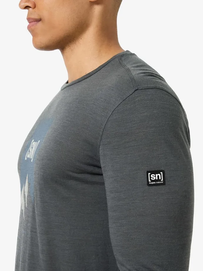 Funktionslongsleeve "2 Pitch" in Grau
