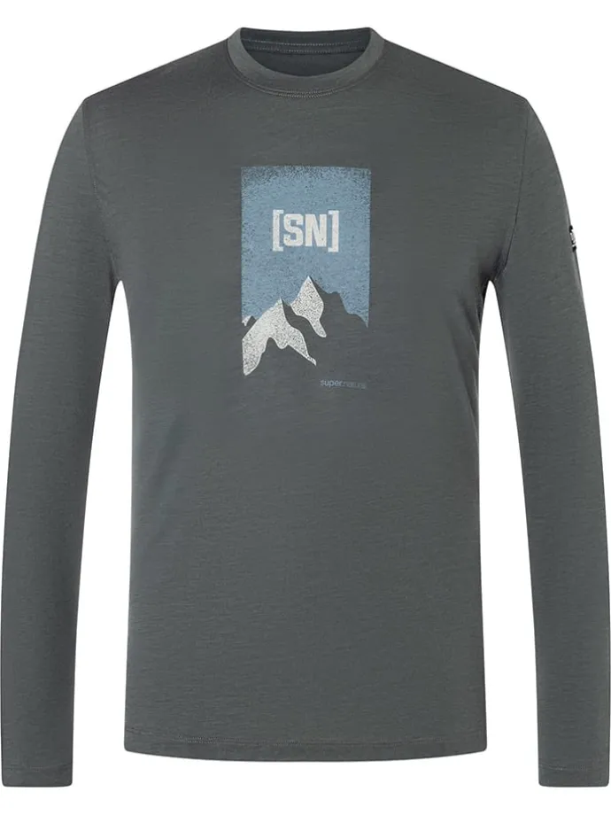 Funktionslongsleeve "2 Pitch" in Grau