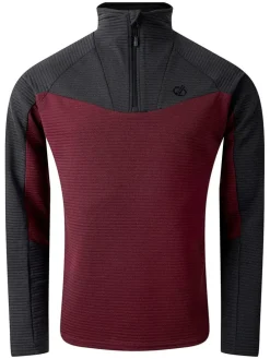 Funktionslongsleeve "Dignify IV" in Rot/ Schwarz