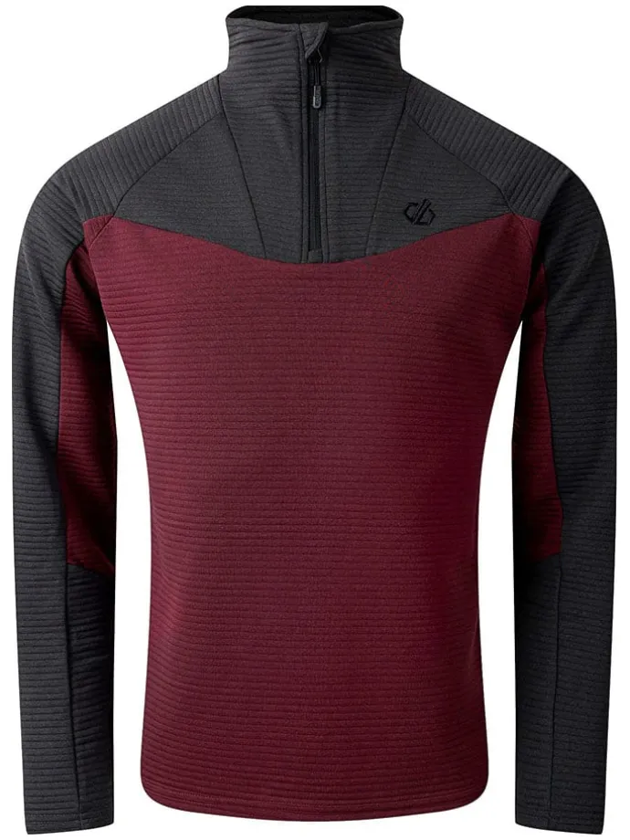 Funktionslongsleeve "Dignify IV" in Rot/ Schwarz