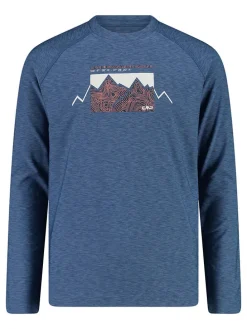 Funktionslongsleeve in Blau