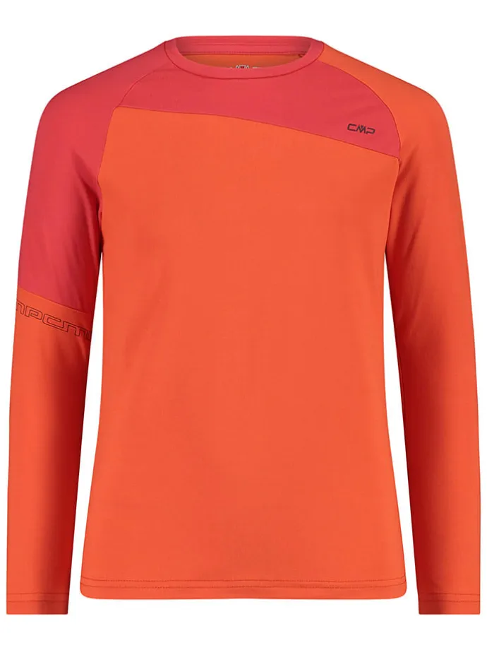 Funktionslongsleeve in Orange