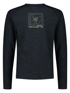 Funktionslongsleeve in Schwarz