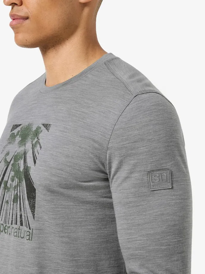 Funktionslongsleeve "Point Of View Bio" in Grau