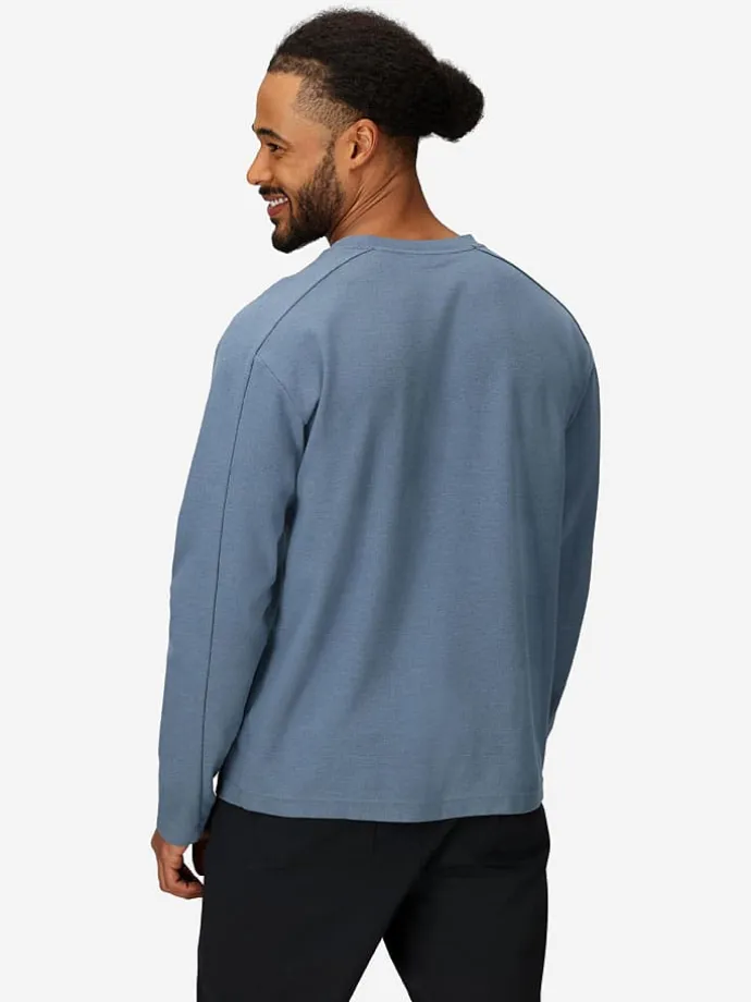Funktionslongsleeve "Redwood" in Blau