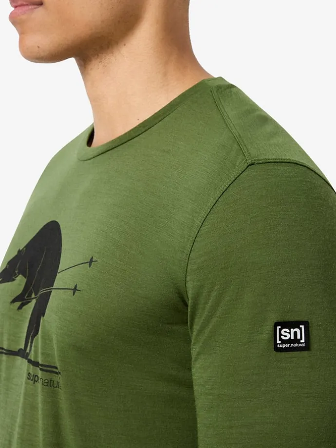 Funktionslongsleeve "Ski Karl" in Khaki