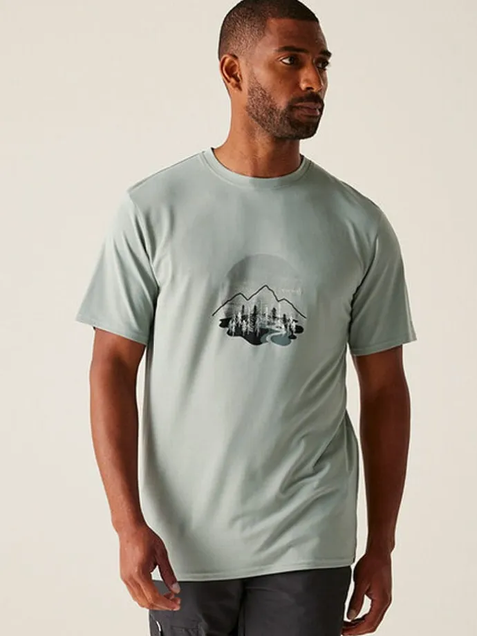 Funktionsshirt "Fingal Stretch" in Grau