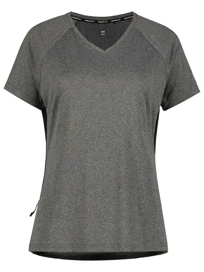 Funktionsshirt "Magnula" in Grau/ Schwarz