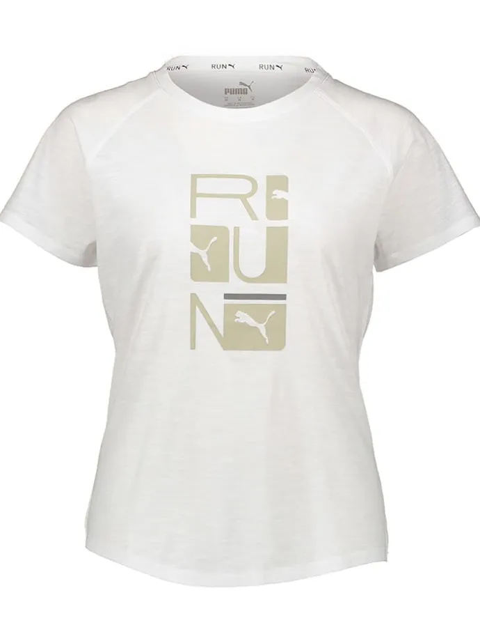 Funktionsshirt "Run" in Weiß