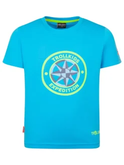 Funktionsshirt "Windrose" in Hellblau