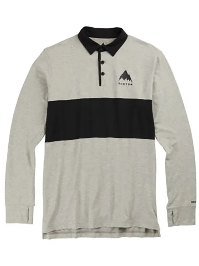 Funktionsunterhemd "Midweight" in Grau/ Schwarz
