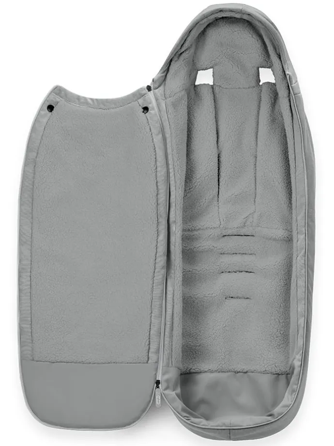 Fußsack "Gold" in Grau - TOG 5