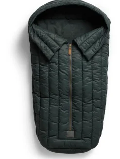 Fußsack in Dunkelgrün - (L)97 x (B)52 cm