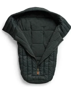 Fußsack in Dunkelgrün - (L)97 x (B)52 cm