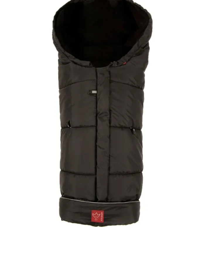 Fußsack "Timbatoo" in schwarz - (B)48 x (L)105 cm