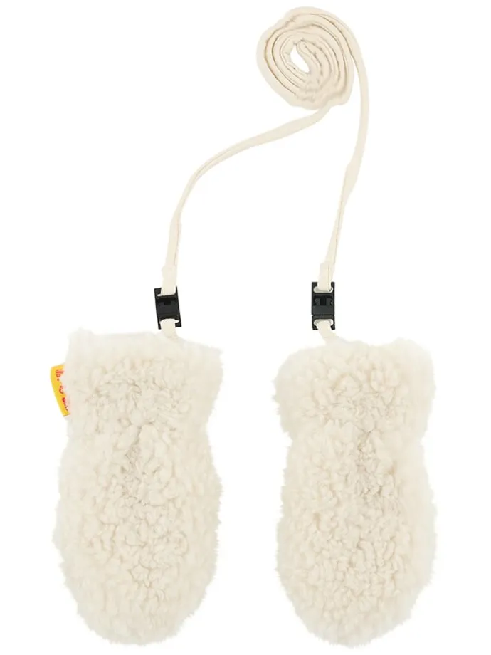 Fäustlinge in Creme