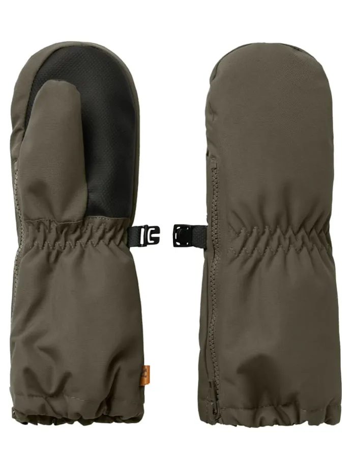 Fäustlinge in Khaki