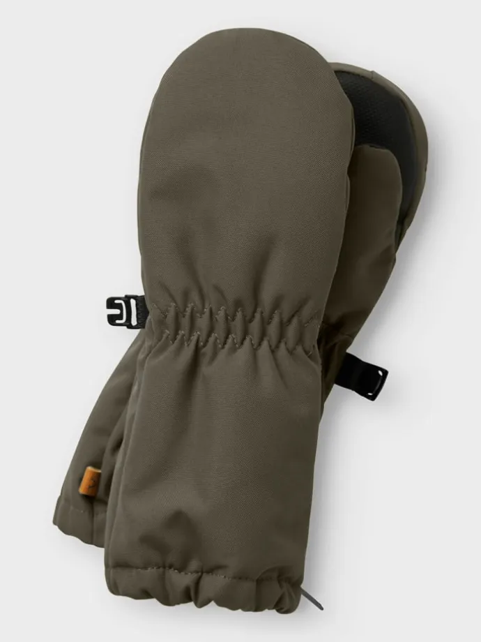 Fäustlinge in Khaki
