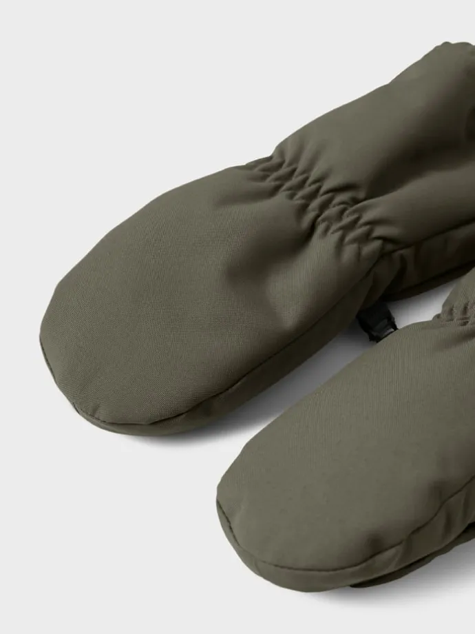 Fäustlinge in Khaki