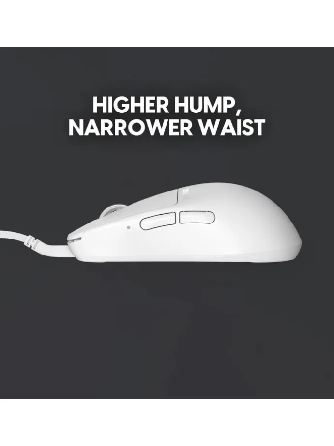 Gaming Gears X2H Gaming-Maus kabelgebunden 26000 DPI PAW3395-Sensor weiß