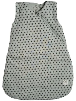 Ganzjahres-Schlafsack "Leo" in Grün/ Schwarz