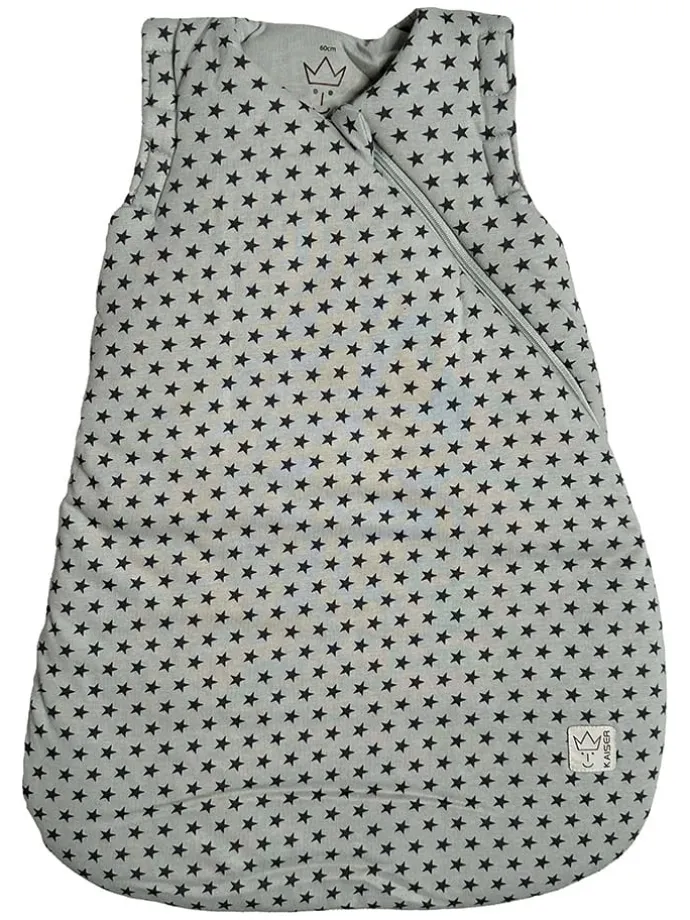 Ganzjahres-Schlafsack "Leo" in Grün/ Schwarz