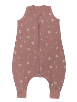 Ganzjahres-Schlafsack mit Füßen Exklusiv in Pusteblume Rosa