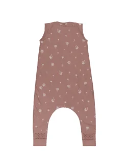 Ganzjahres-Schlafsack mit Füßen Exklusiv in Pusteblume Rosa