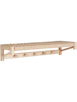 Garderobe "Abano" in Hellbraun - (L)78 cm