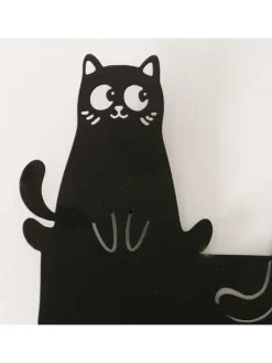 Garderobe "Mollie" in Schwarz - (L)43,5 cm