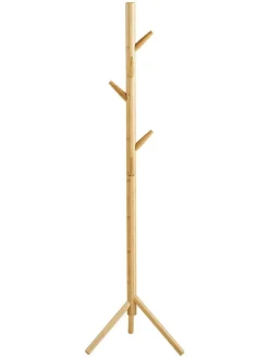 Garderobe "Wanaka" in Hellbraun - (H)163 x  Ø 50 cm