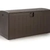 Gartenbox 400 L in Braun