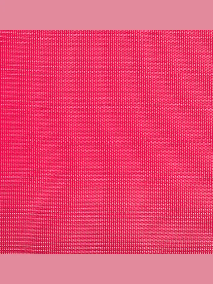Gartenliege LEVANZO in Rot/Schwarz - (W) 64 x (H) 96 x (L) 198 cm