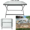 Gartentisch ''Formantera'' in Grau - (B)110 x (H)75 x (T)70 cm