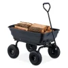 Gartenwagen in Schwarz - 250 kg