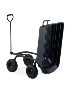 Gartenwagen in Schwarz - 250 kg
