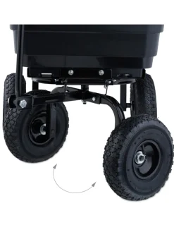 Gartenwagen in Schwarz - 250 kg