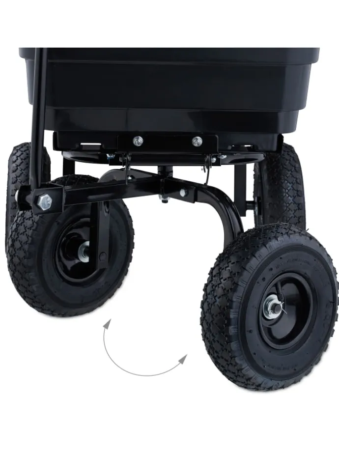 Gartenwagen in Schwarz - 250 kg