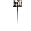 Garten-Windlicht in Braun - (H)85 cm