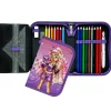 Gefülltes Federmäppchen "Monster High" in Lila
