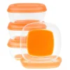 Gefrierschalen maxi 90ml 4 stk. orange