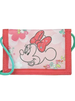 Geldbeutel "Minnie Mouse" in Rosa - (L)9,5 x (B)13,5 x (H)12,5 cm