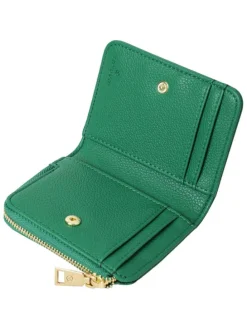 Geldbörse in Grün - (B)11 x (H)8 cm