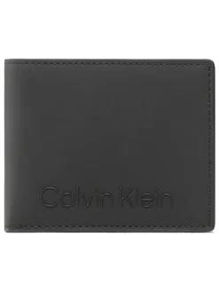 Geldbörse in Schwarz - (B)11 x (H)9 x (T)1,5 cm