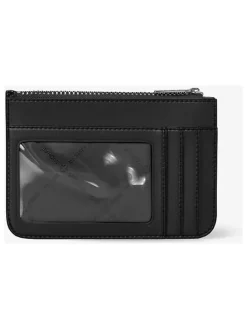 Geldbörse in Schwarz - (B)13 x (H)9 x (T)1 cm