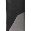Geldbörse in Schwarz/ Silber - (B)11 x (H)20 x (T)3 cm