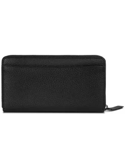 Geldbörse Leder 19 cm in black
