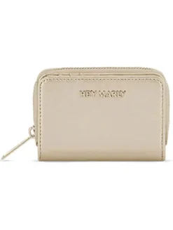 Geldbörse "Sleek Petite" in Gold - (B)14 x (H)9 x (T)4,5 cm