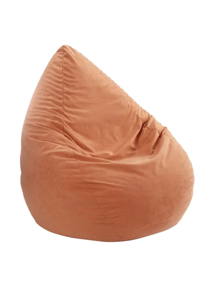 Gemütliches großes Sitzkissen Chillkissen Sitzsack in terra