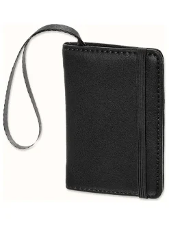 Gepäckanhänger ''Classic'' in Schwarz - (L)16 x (B)11 cm
